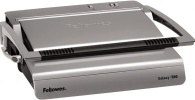 Fellowes Galaxy 500 - Encuadernadora manual de canutillo de plástico, uso intenso